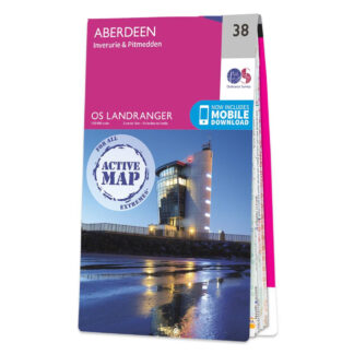Ordnance Survey OS Map of Aberdeen: Landranger 38