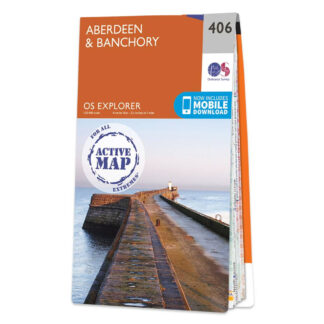 Ordnance Survey OS Map of Aberdeen & Banchory: Explorer 406