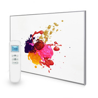 995x1195 Flying Paint Picture Nexus Wi-Fi Infrared Heating Panel 1200W - Electric Wall Panel Heater