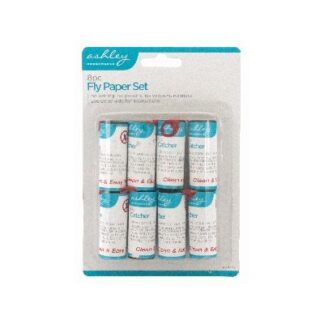 Ashley Fly Paper Set, 8 Piece