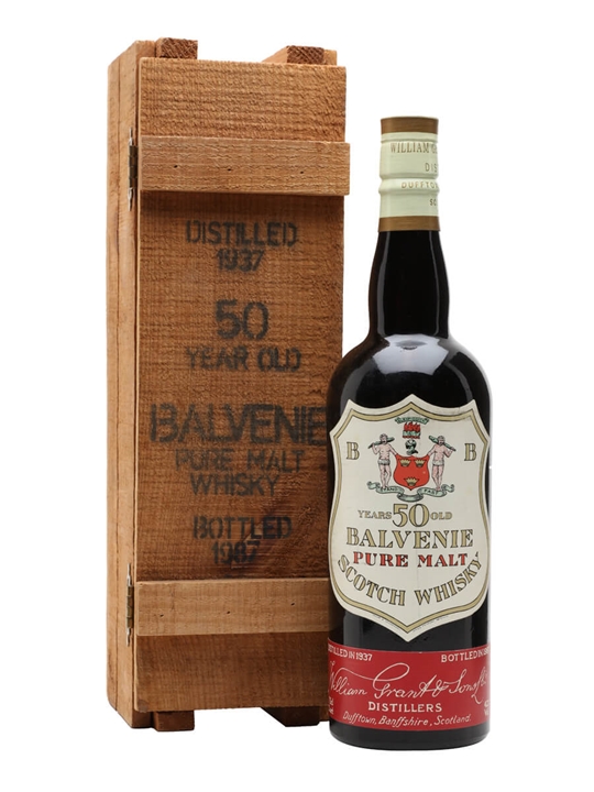 Balvenie 1937 / 50 Year Old Speyside Single Malt Scotch Whisky