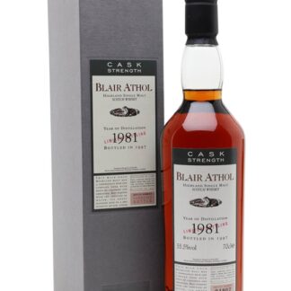 Blair Athol 1981 / Bot 1997 / Flora & Fauna / Sherry Cask