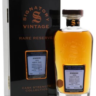 Bowmore 1974 / 41 Year Old / Signatory Islay Single Malt Scotch Whisky