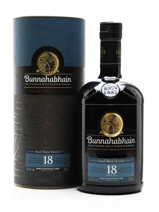 Bunnahabhain 18 Year Old Islay Single Malt Scotch Whisky