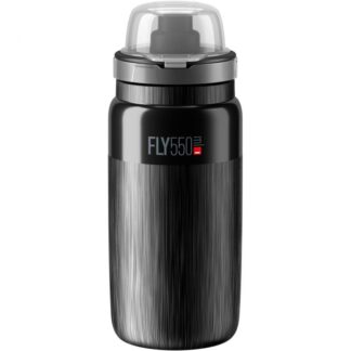 Elite Fly MTB Water Bottle - 550ml, Black / Grey