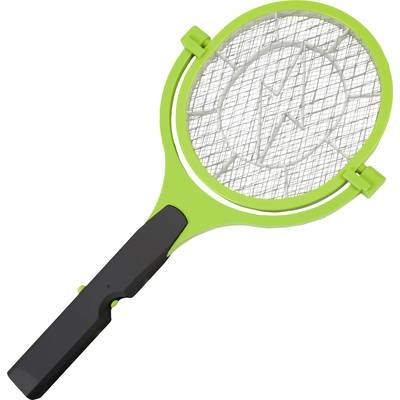 Gardigo Fly Swatter 90° Bzzz 25164 Electrical grid Fly swatter (L x W x H) 445 x 228 x 28 mm Black, Green 1 pc(s)