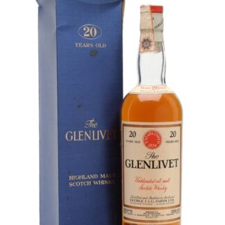 Glenlivet 20 Year Old / Bot.1960s Speyside Single Malt Scotch Whisky