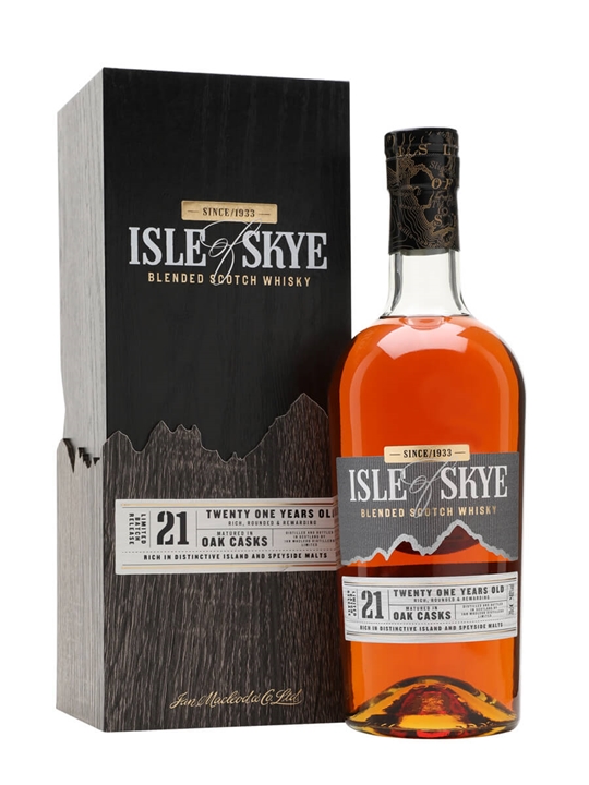 Isle of Skye 21 Year Old Blended Whisky Blended Scotch Whisky
