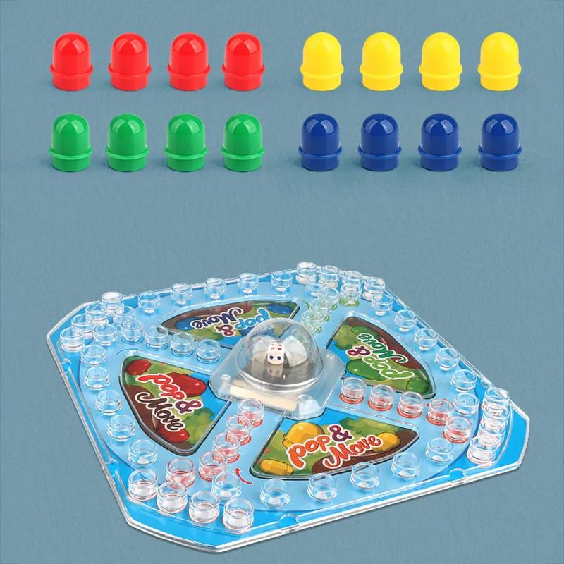 Kids Flying Chess Toy - Multiplayer Family Interactive Educational Tabletop Board Game