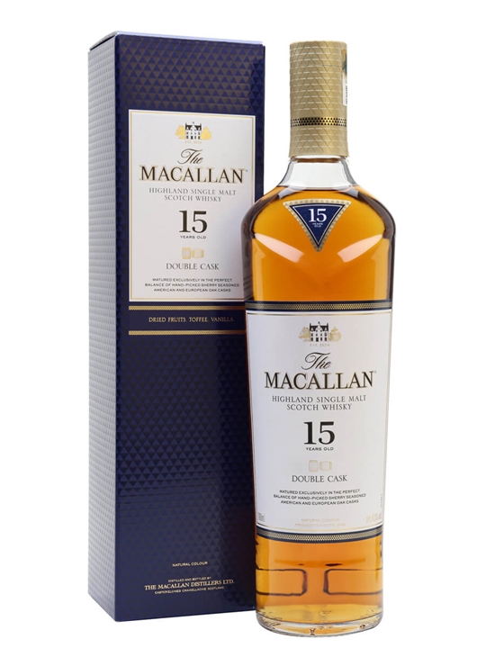 Macallan 15 Year Old Double Cask Speyside Single Malt Scotch Whisky