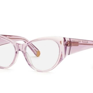 Philipp Plein Woman VPP101 PLEIN FLYING BUTTERFLY 06MH Vista frames Acetate Pink Butterfly