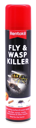 Rentokil Fly & Wasp Killer Aerosol 300ml