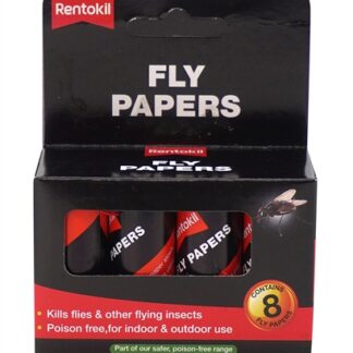 Rentokil Flypapers 8 Pack