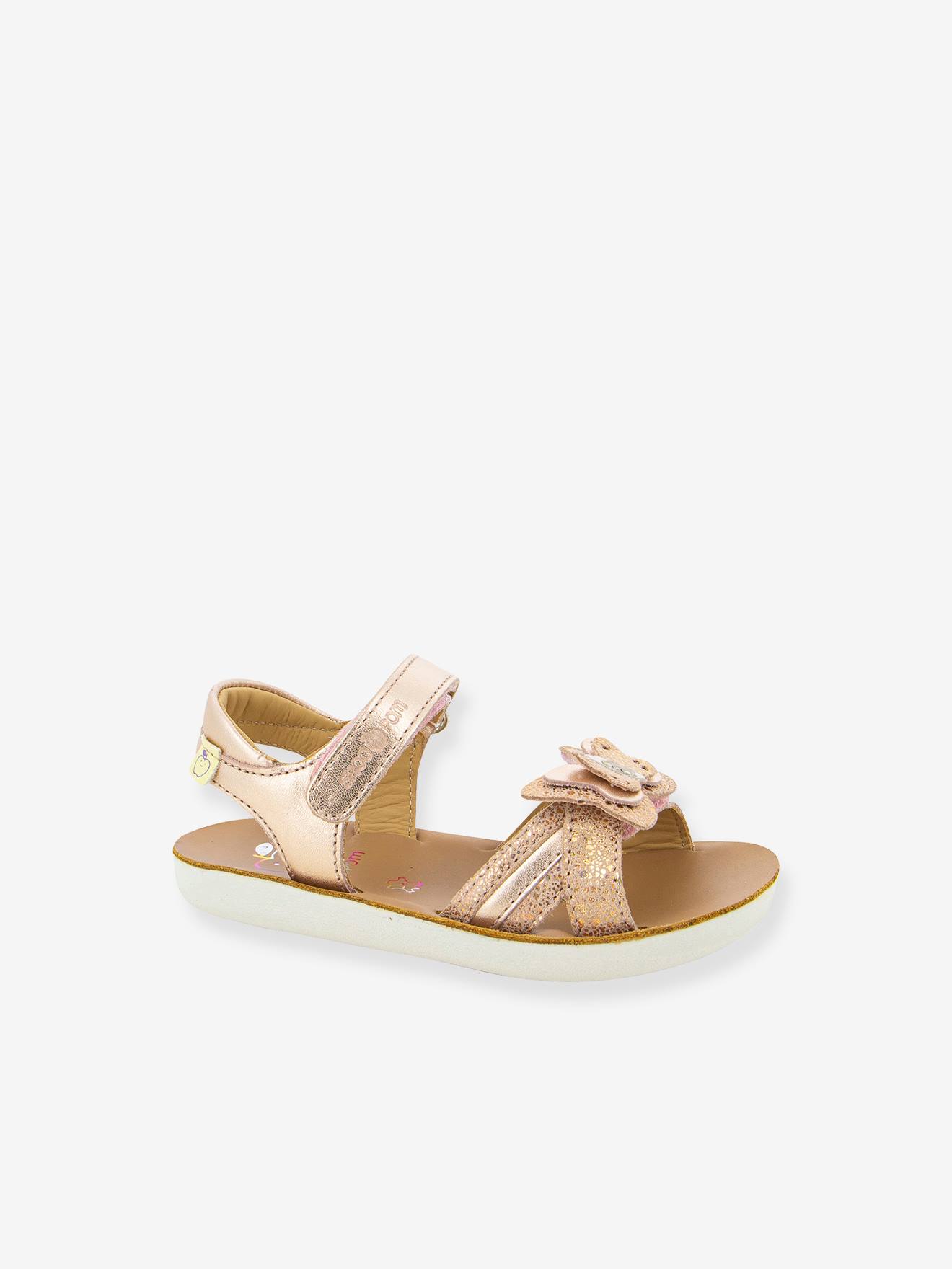 Sandals for Children, Goa Fly by SHOO POM® iridescent copper