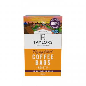 Taylors of Harrogate Flying Start Coffee Bags Pack 10 0403542 28055CP