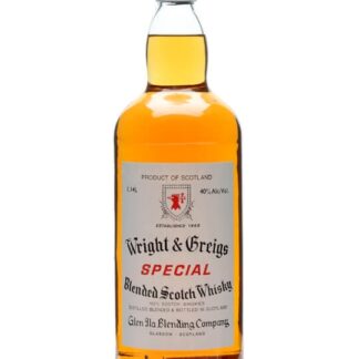 Wright & Greigs Blended Whisky Bot.1980s / Large Bottle Blended Whisky