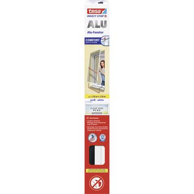 tesa ALU COMFORT 55195-00002-00 Fly screen (W x H) 1200 mm x 1500 mm White 1 pc(s)