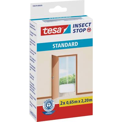 tesa STANDARD 55679-00020-03 Door insect netting (W x H) 1200 mm x 2200 mm White 1 pc(s)