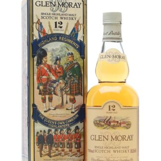 Glen Moray 12 Year Old / Bot.1980s / The Queen's Own Cameron Speyside Whisky