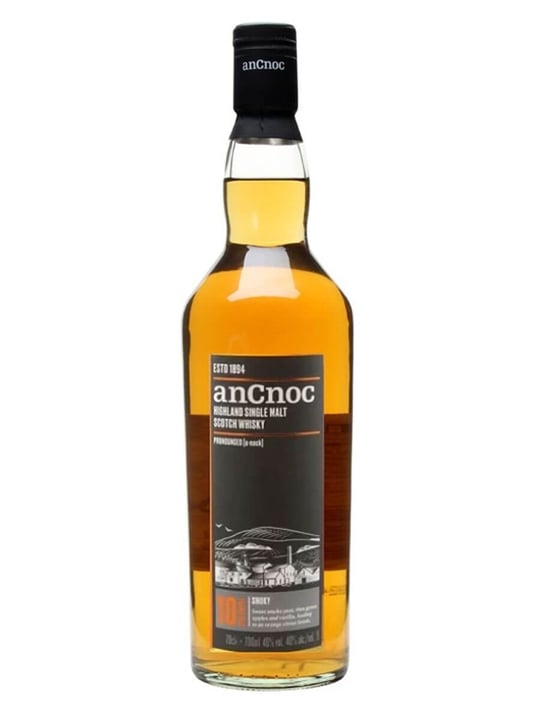 AnCnoc 10 Year Old Peated Highland Single Malt Scotch Whisky