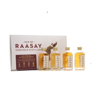 Isle of Raasay Oak Species Maturation Series Miniature Set / 4x5cl Island Whisky