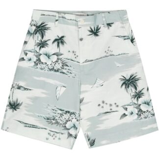 MAISON KITSUNE PARIS RESORT SHORTS Size: 48, colour: GREEN