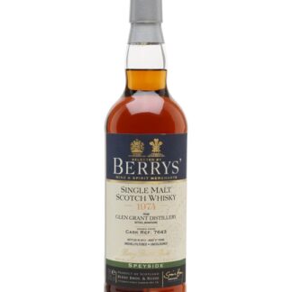 Glen Grant 1974 / Bot.2012 / Sherry Cask #7643 / Berry Bros & Rudd Speyside Whisky