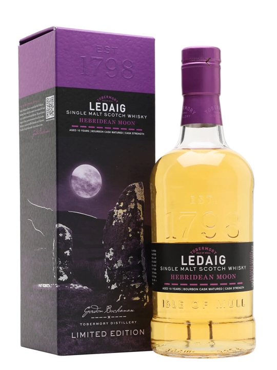 Ledaig 10 Year Old Hebridean Moon Island Single Malt Scotch Whisky