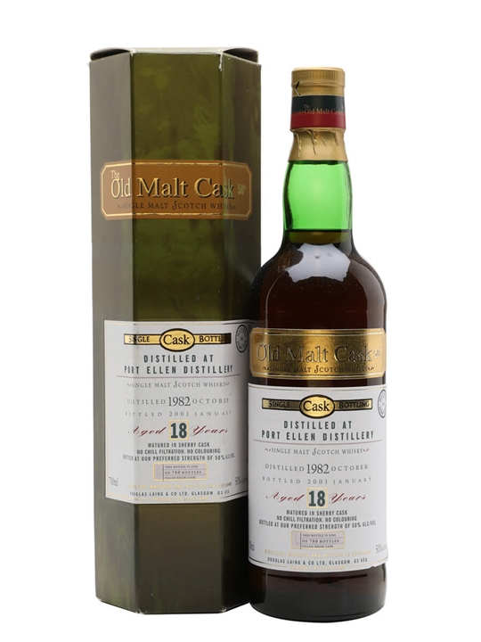 Port Ellen 1982 / 18 Year Old / Sherry Cask / Old Malt Cask Islay Whisky