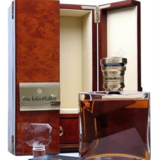 The John Walker / Baccarat Crystal Decanter Blended Scotch Whisky