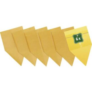 Gardigo 668066 Adhesive film Sticky panel (W x H) 6 cm x 10 cm Yellow 6 pc(s)
