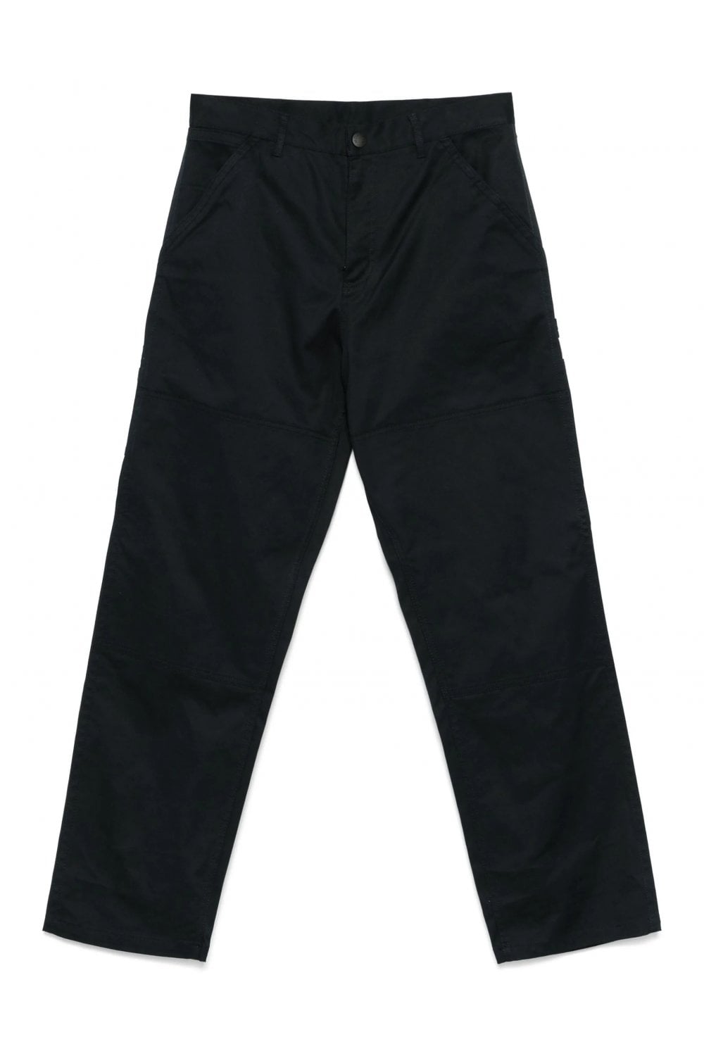 MONCLER COTTON WORKER TROUSERS Size: 46, colour: NAVY