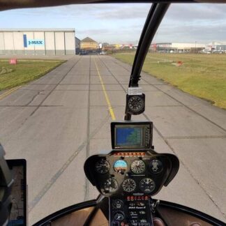 1-Hour Helicopter Flight Simulator Experience For 1, 2 Or 3 - Dromore - Jet Ranger Cockpit Tour | Wowcher