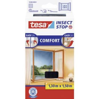 tesa COMFORT 55388-00021-01 Fly screen (W x H) 1500 mm x 1300 mm Anthracite 1 pc(s)