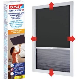 tesa Insect Stop 55805-00000-00 Roof window fly screen (W x H) 1.16 m x 1.64 m Anthracite 1 pc(s)
