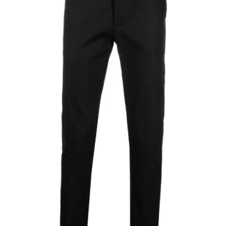 EMPORIO ARMANI COMFORT-GABARDINE CHINOS Size: 48, colour: BLACK