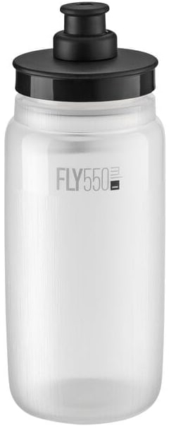 Elite Fly Tex Water Bottle 550 ml Clear / Black