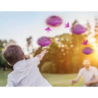 Flying Orb Ball Toy with LED Lights - Ages 6+, Safe Boomerang Hover Ball for Indoor & Outdoor Play | Wowcher