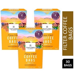 Taylors of Harrogate Flying Start Coffee Bags Pack 10s - PACK (3)