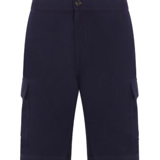 BRUNELLO CUCINELLI COTTON SHORTS Size: XL, colour: NAVY