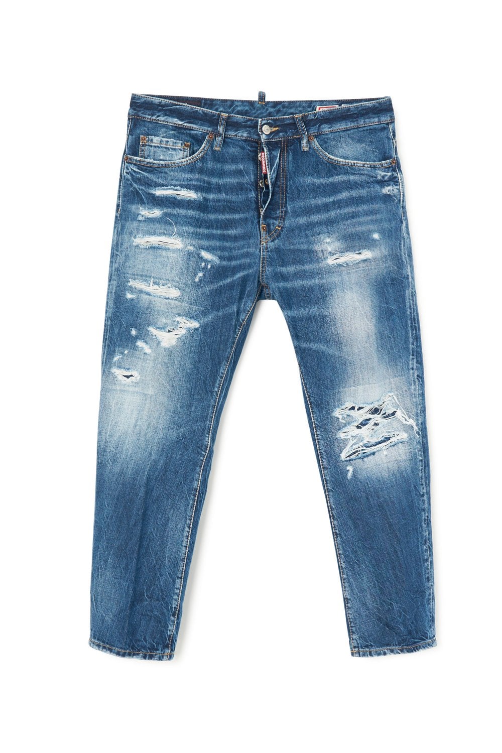 DSQUARED2 BRO VINTAGE WASH JEANS Size: 48, colour: BLUE