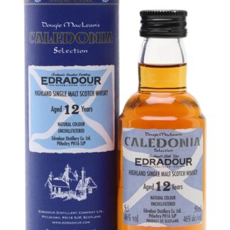 Edradour 12 Year Old Caledonia Miniature Highland Whisky