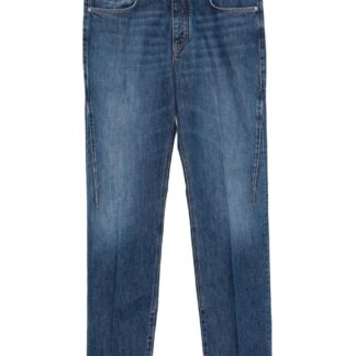 GIVENCHY STRAIGHT FIT VINTAGE DENIM JEANS Size: 36, colour: BLUE