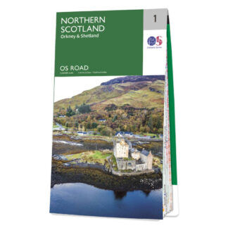 Ordnance Survey OS Map of Northern Scotland: Road 1
