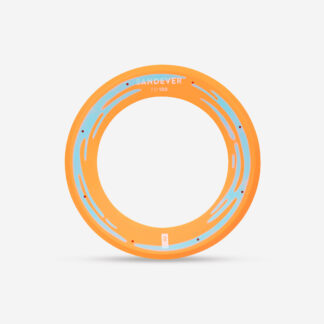 A Soft Orange Disc For Long-distance Throws.