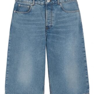AMI PARIS DENIM BERMUDA SHORTS Size: 32, colour: BLUE