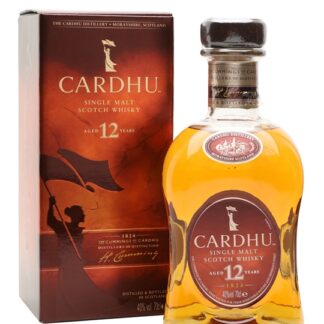 Cardhu 12 Year Old Speyside Single Malt Scotch Whisky