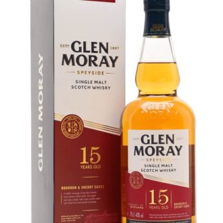Glen Moray 15 Year Old Speyside Single Malt Scotch Whisky