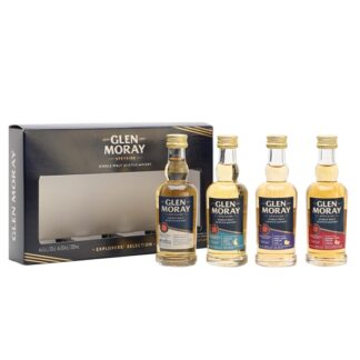 Glen Moray Classic Range Miniature Gift Set / 4x5cl Speyside Whisky