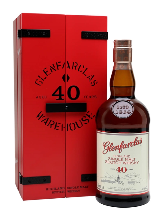 Glenfarclas 40 Year Old Speyside Single Malt Scotch Whisky